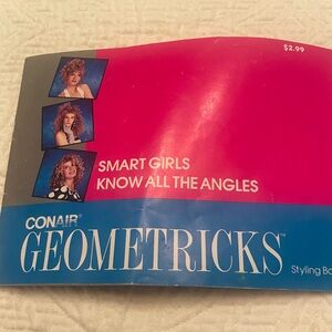 Vintage Conair Geometricks 4-in-1 styling tool combo